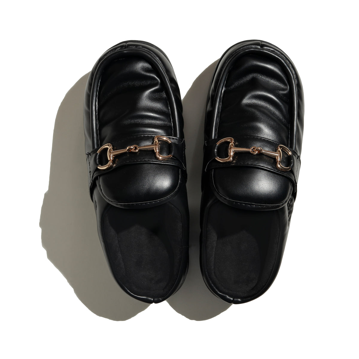 SUBU DOTS Platform LOAFER Black