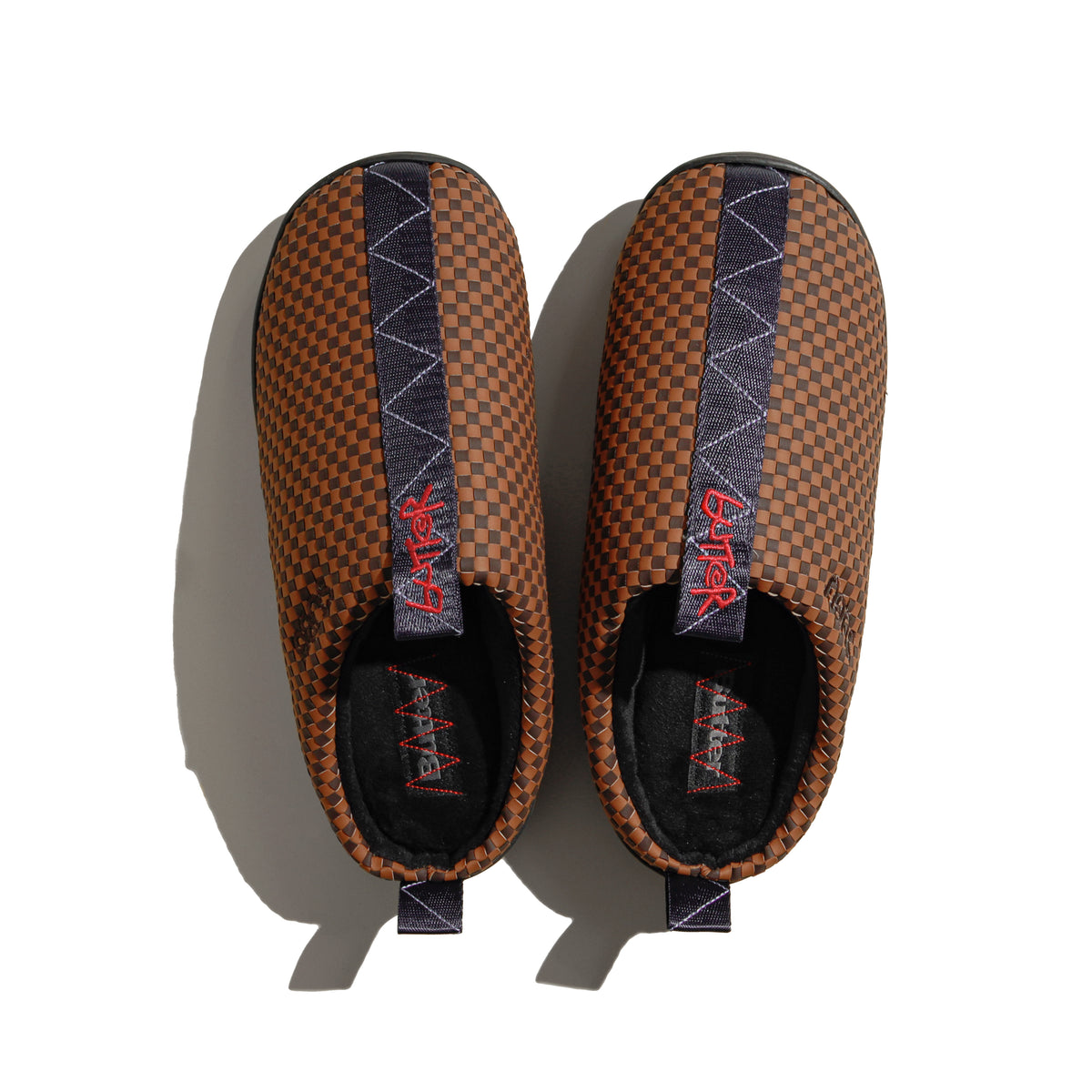 SUBU×BUTTER Woven Sandal Tan / Navy