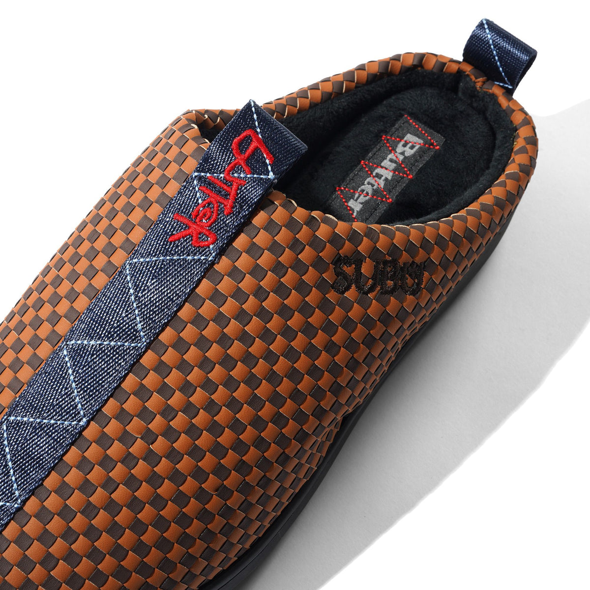 SUBU×BUTTER Woven Sandal Tan / Navy