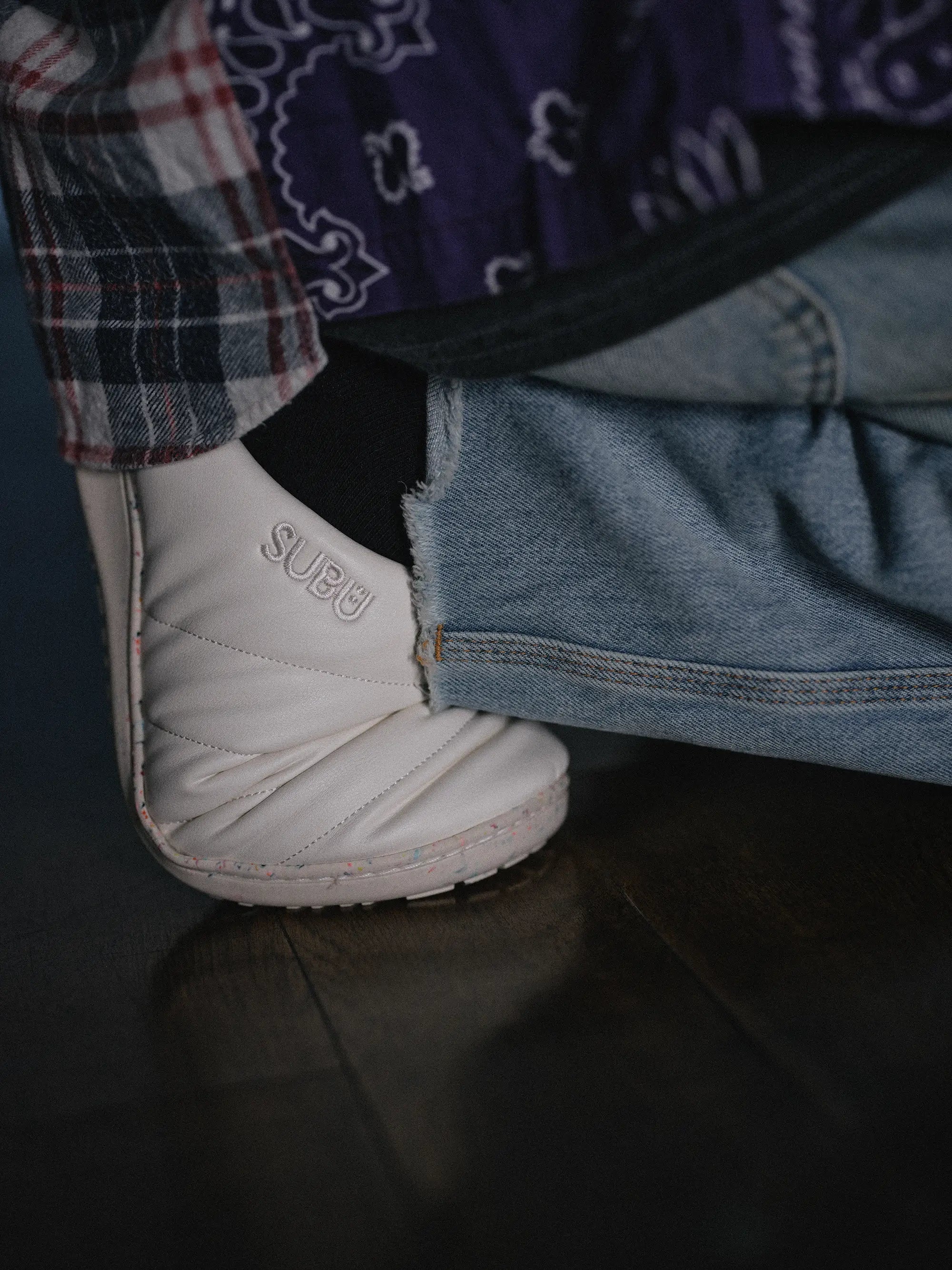 SUBU RE: ECO LEATHER WHITE