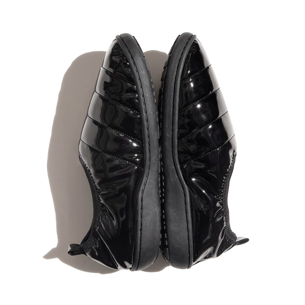 SUBU DOTS VAMP ENAMEL BLACK