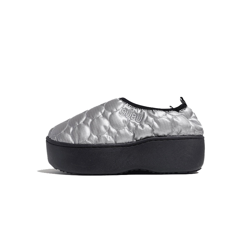 SUBU Vamp Platform Circle SILVER